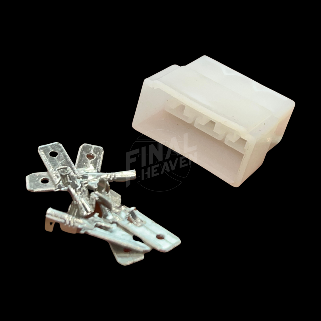 A big 6 Pin Male Coupler for Nissan KGC10 Hakosuka Skyline