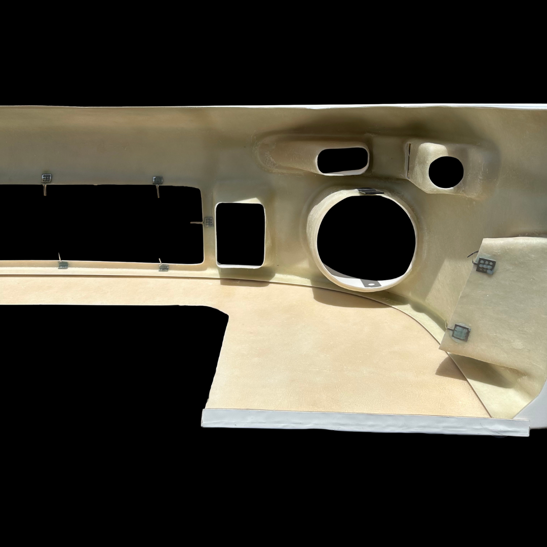 Porsche 930 FRP Full Front Bumper + Fog Lights set - Auto Garage TBK