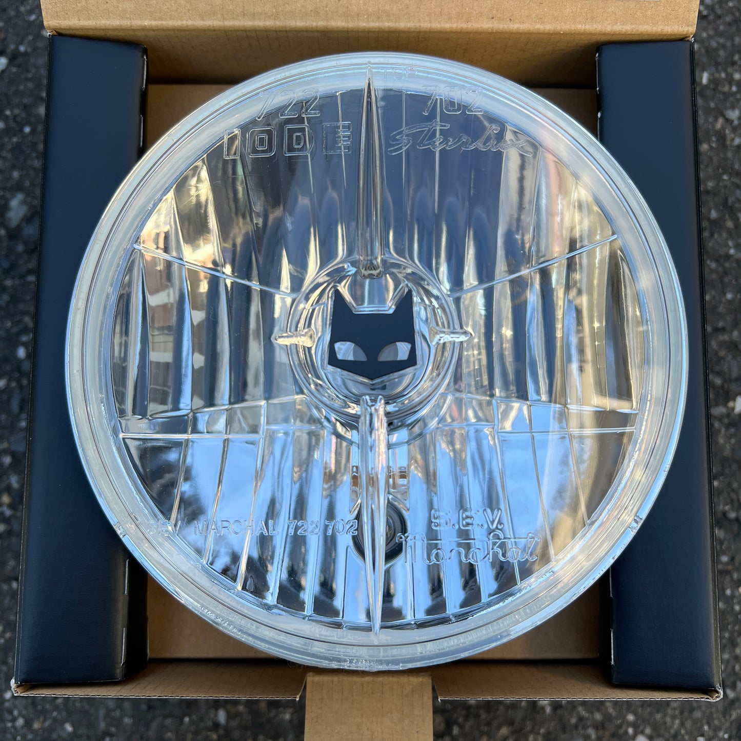 SEV Marchal Starlux clear headlight in box