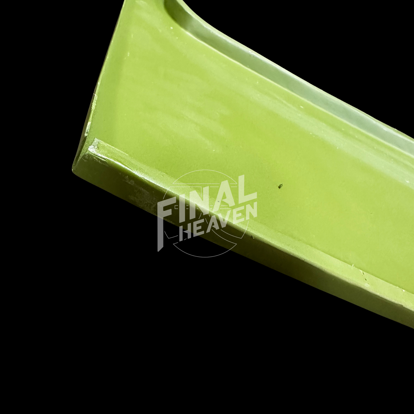 A rear hatch's lower, outer skin rust repair panel for a Datsun 240Z, 260Z or 280Z produced by KF Vintage JDM.