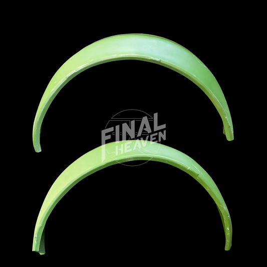 A set of rear inner fender wells for a Datsun 240Z, 260Z or 280Z produced by KF Vintage JDM