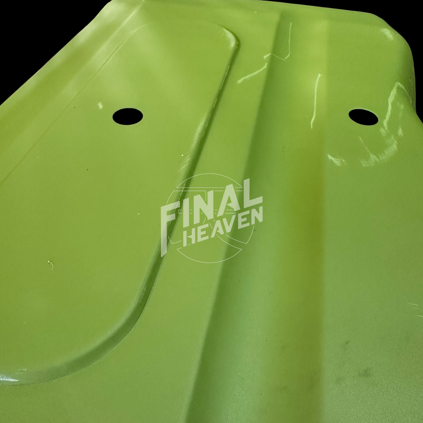 A set of floor panels with front and rear sections for a Datsun 240Z produced by KF Vintage JDM