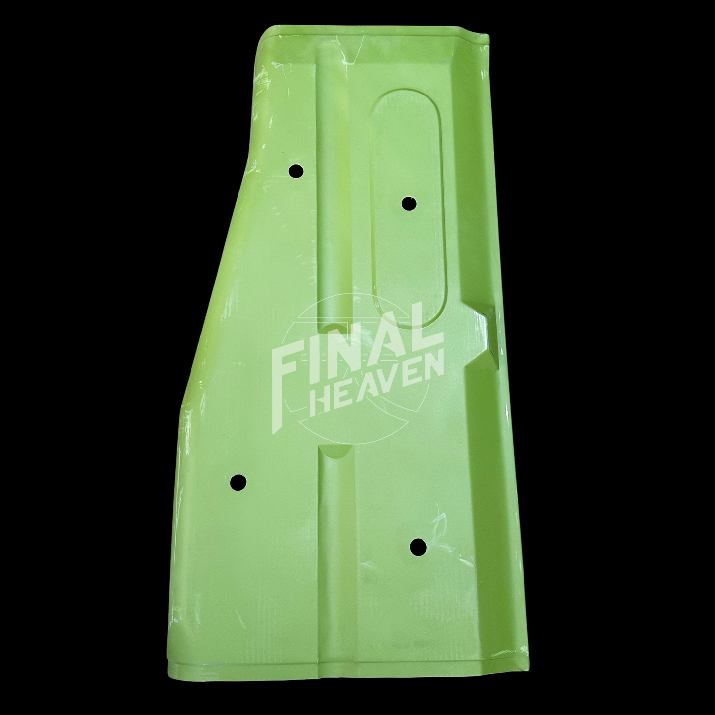 A set of floor panels with front and rear sections for a Datsun 240Z produced by KF Vintage JDM