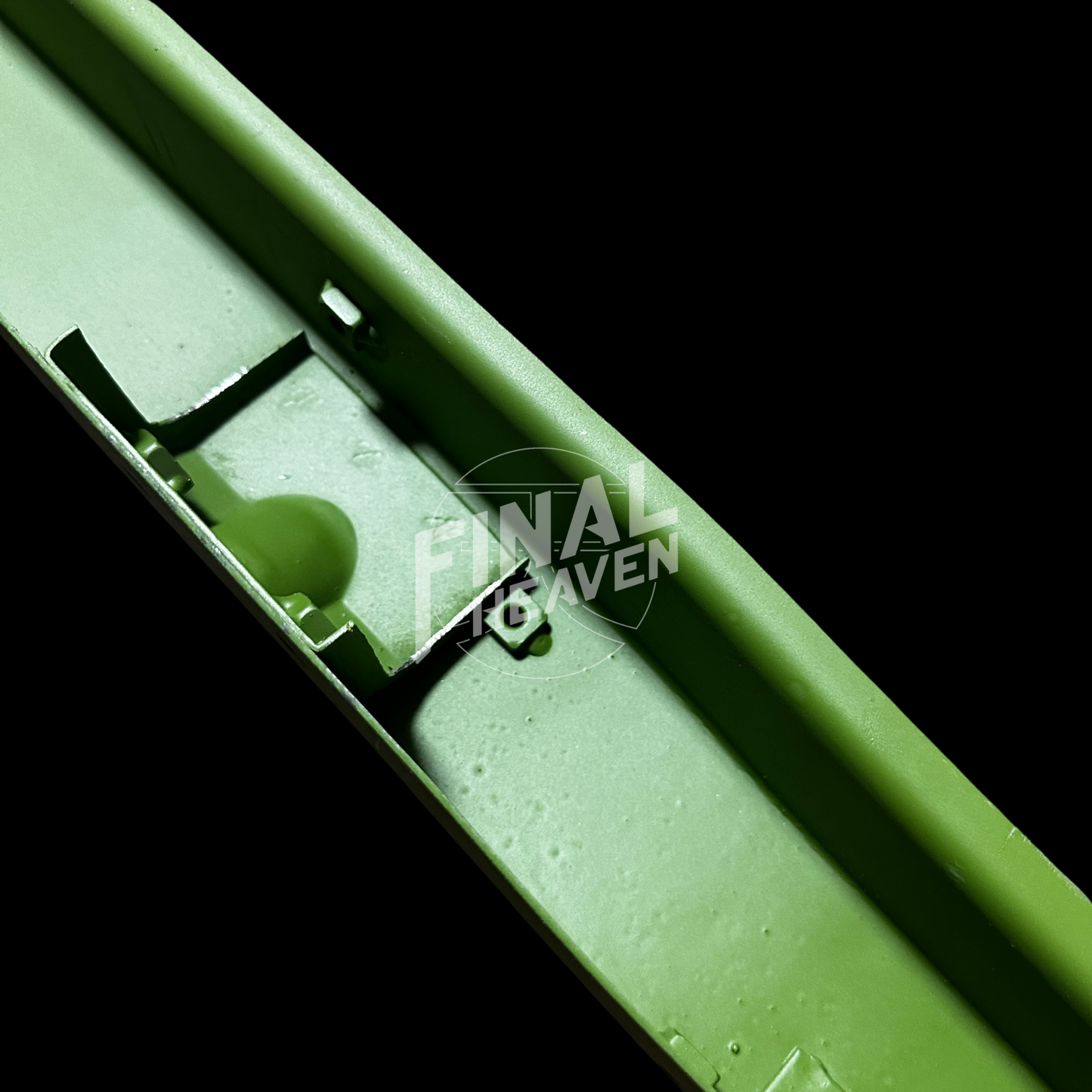 A set of front lower frame rail rust repair panels for Datsun 260Z or 280Z produced by KF Vintage JDM