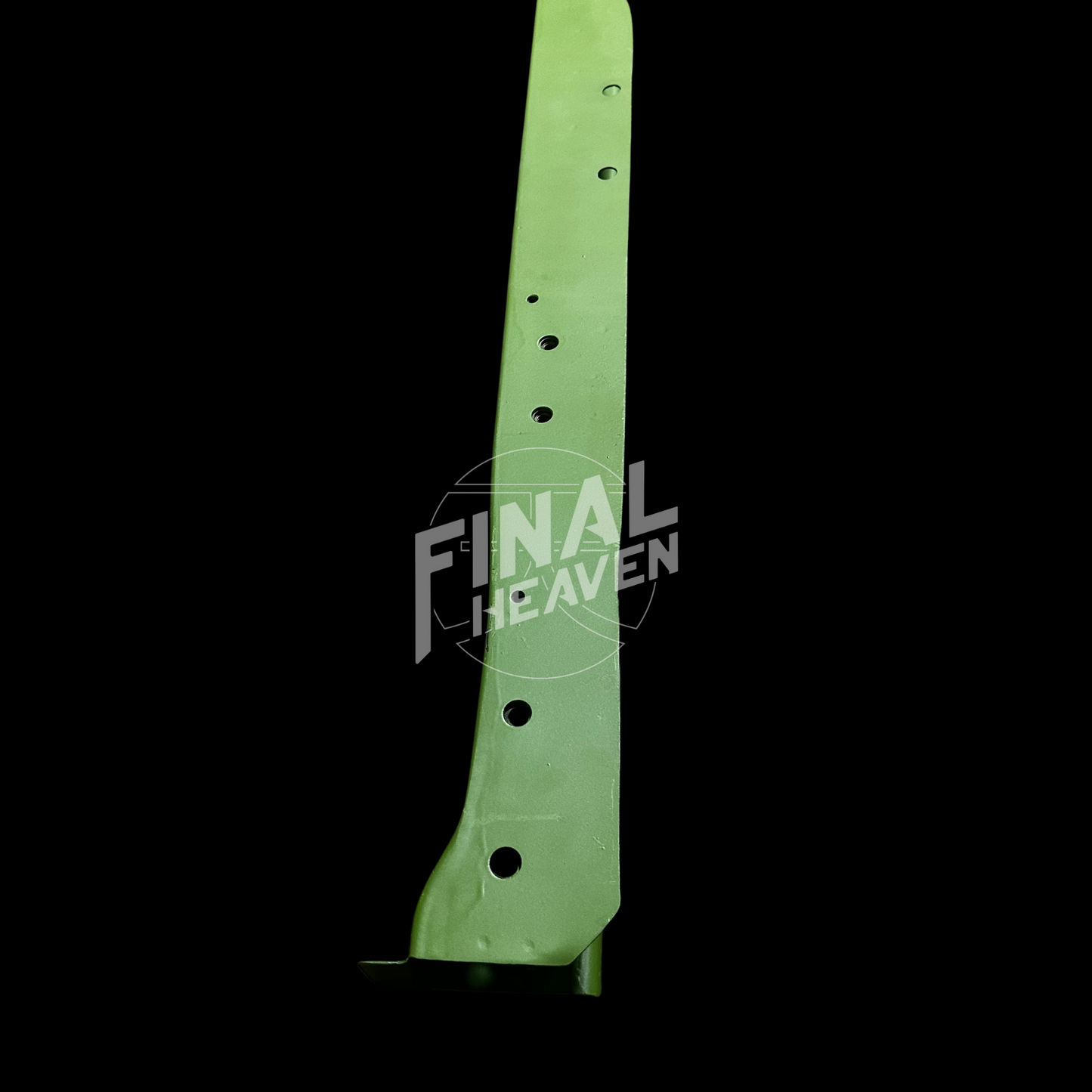 A set of front lower frame rail rust repair panels for Datsun 260Z or 280Z produced by KF Vintage JDM