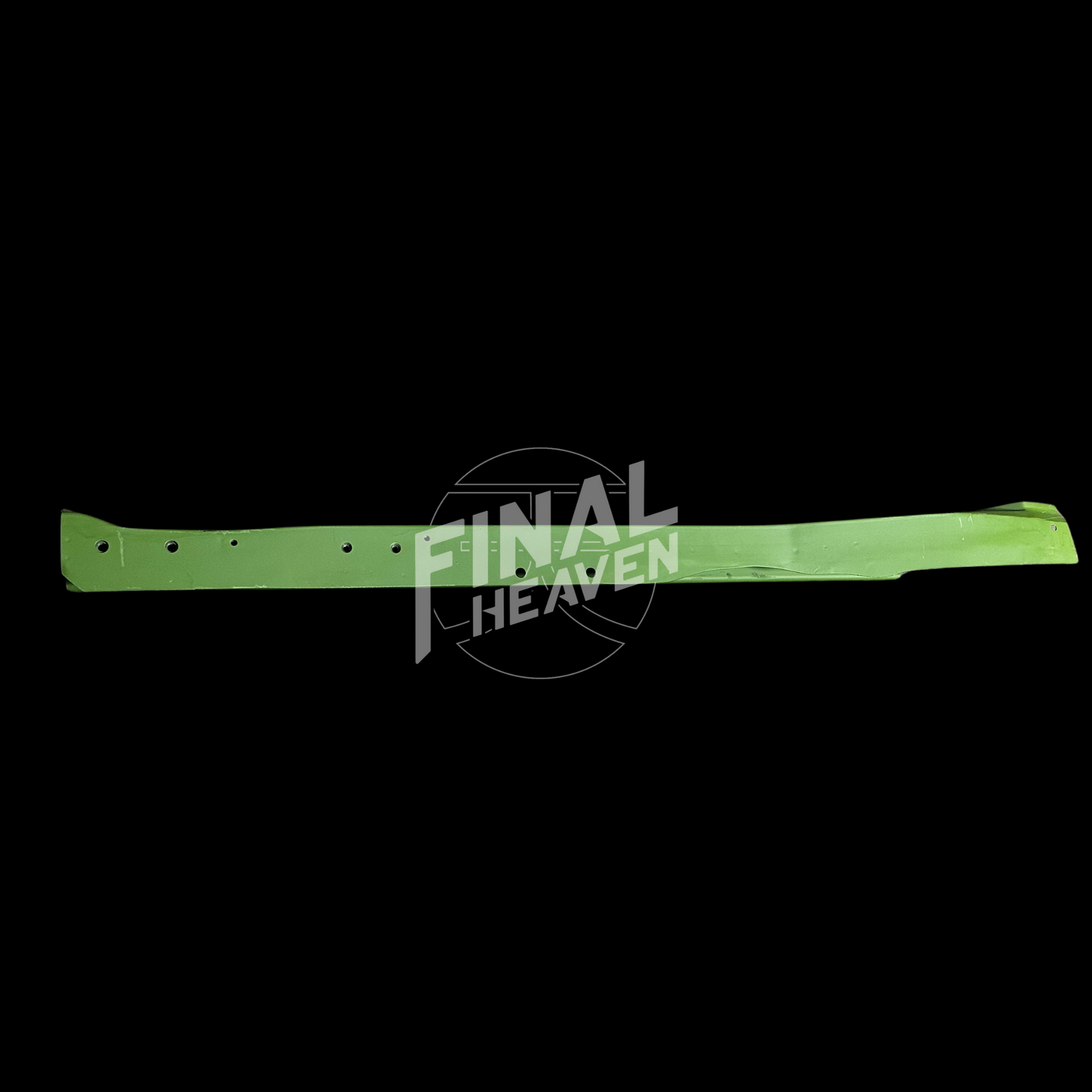 A set of front lower frame rail rust repair panels for Datsun 260Z or 280Z produced by KF Vintage JDM