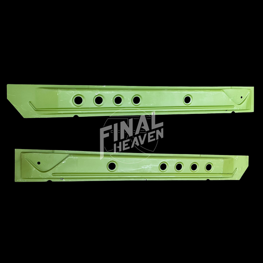 A set of inner rocker rust repair panels for Datsun 260Z or 280Z produced by KF Vintage JDM