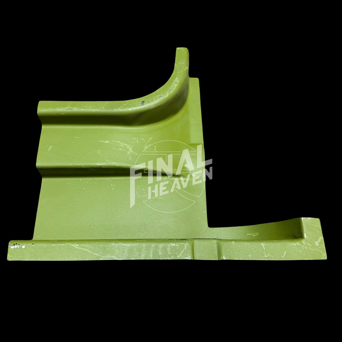 A set of front lower door jamb rust repair panels for a Datsun 510 2 door sedan or Nissan Bluebird SSS Coupe produced by KF Vintage JDM