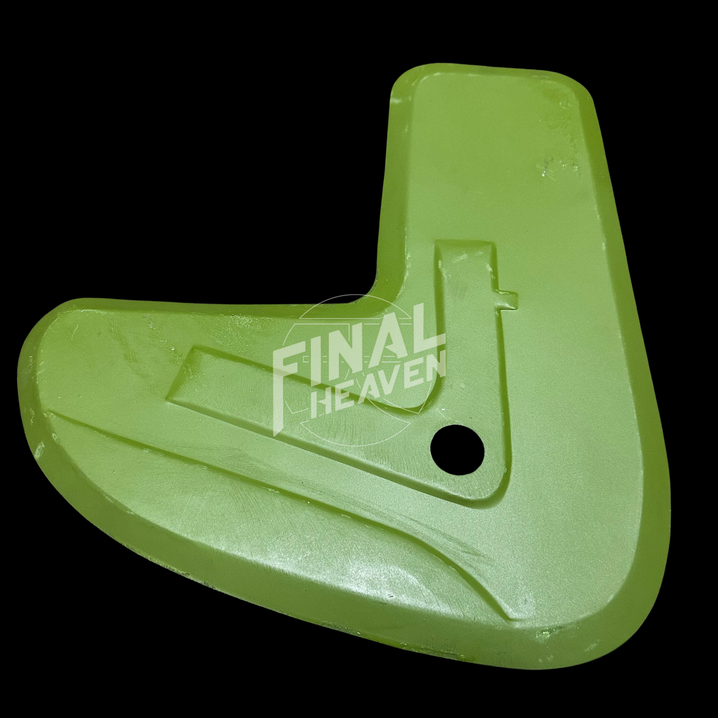 A set of rear seat floor panels rust repair panels for a Datsun 510 2 door sedan or Nissan Bluebird SSS Coupe produced by KF Vintage JDM