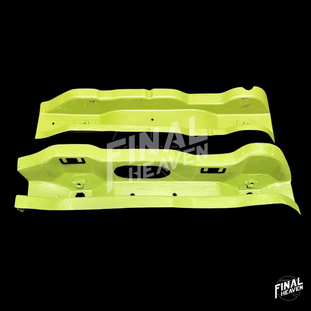 A pair of seat mounts for installing a seat to a Datsun 260z or Datsun 280Z