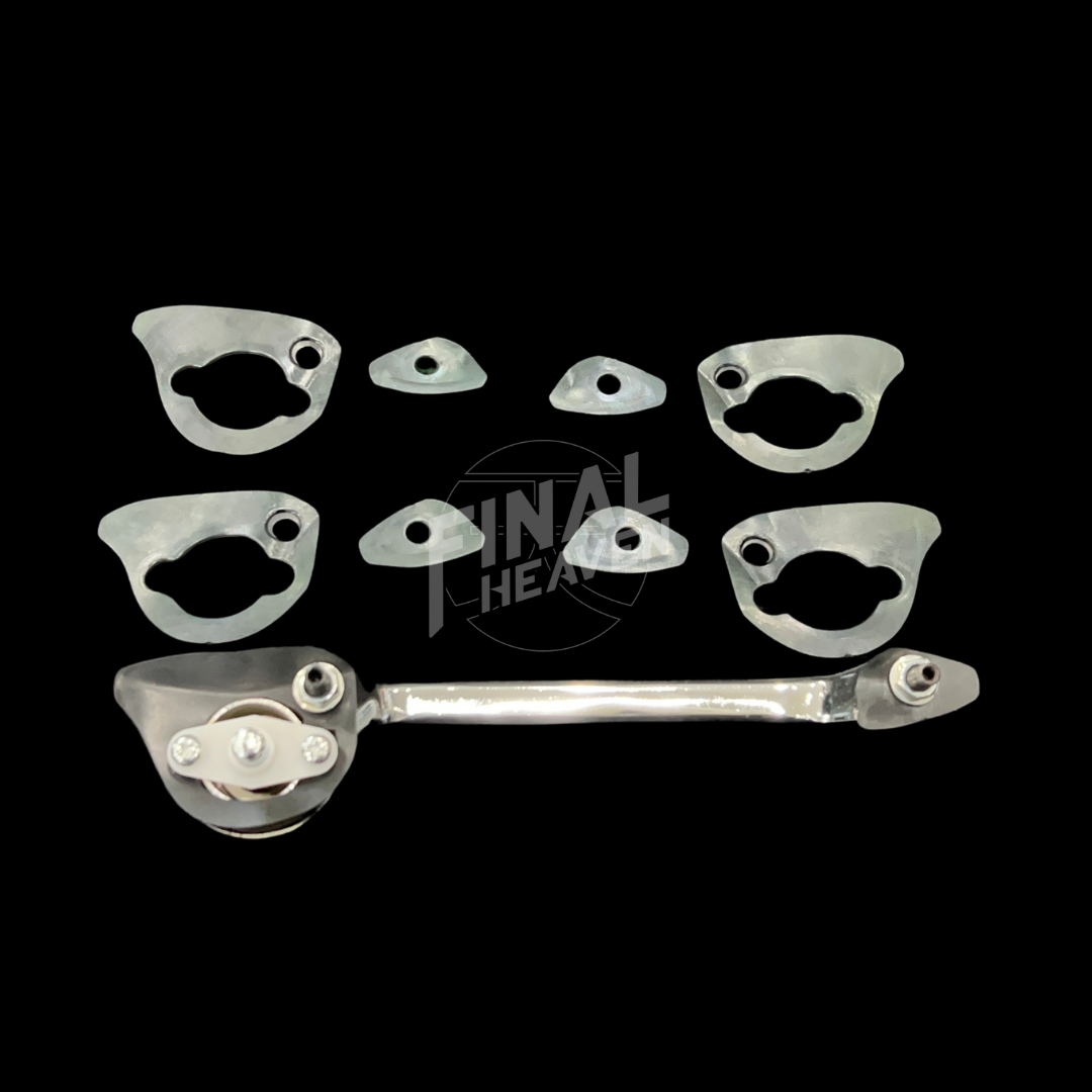 Rubber door handle grommets for GC10 Nissan Hakosuka Skyline 4 door