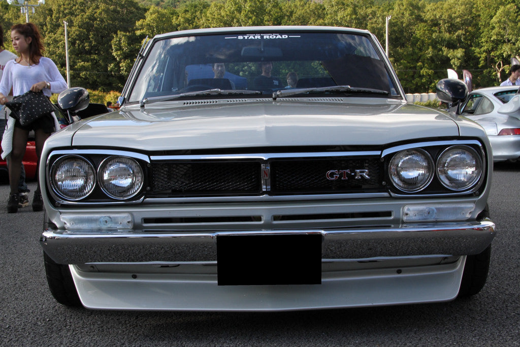 KGC10 Hakosuka Star Road Front lip spoiler FRP