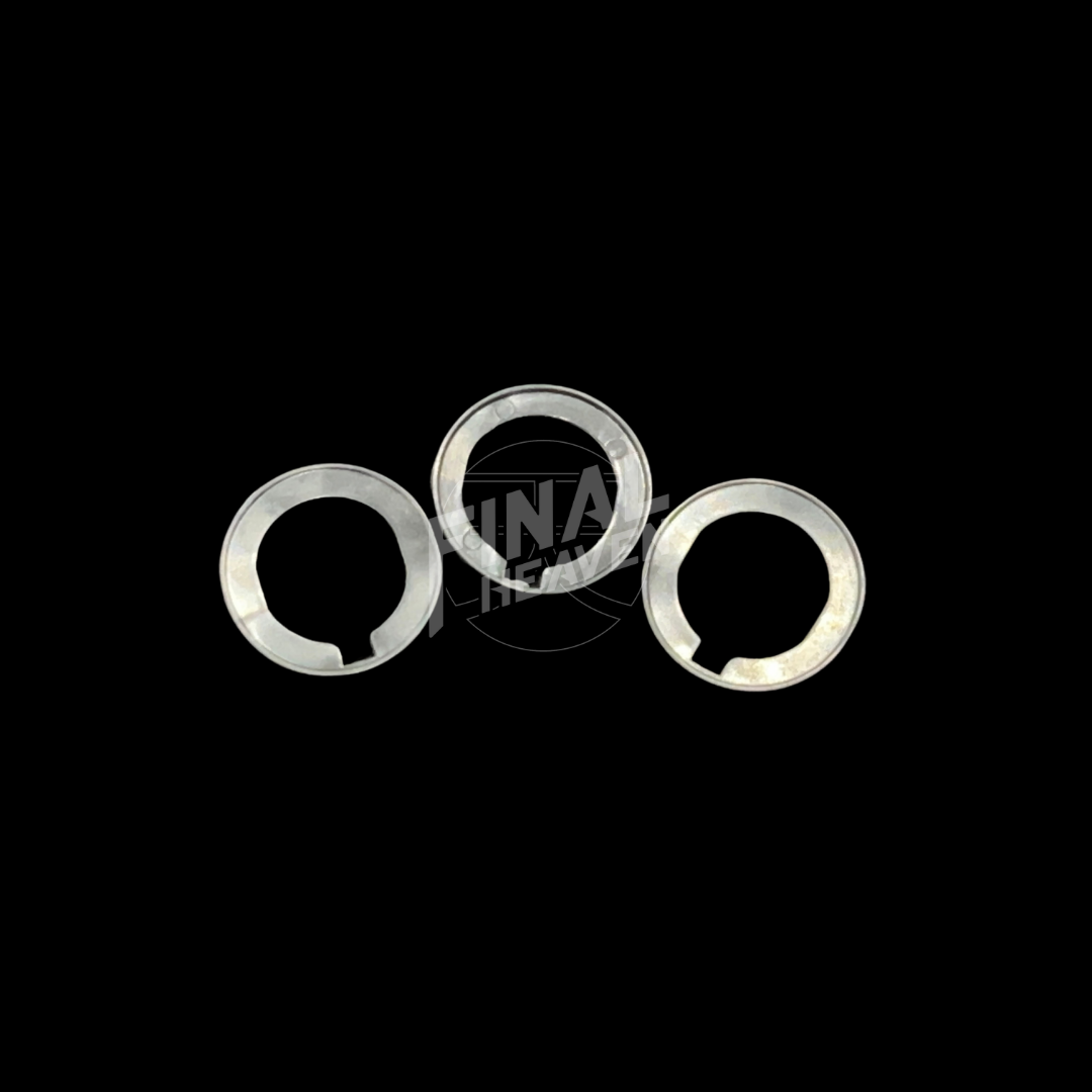 A set of Nissan KGC10 Hakosuka Skyline key cylinder grommets.