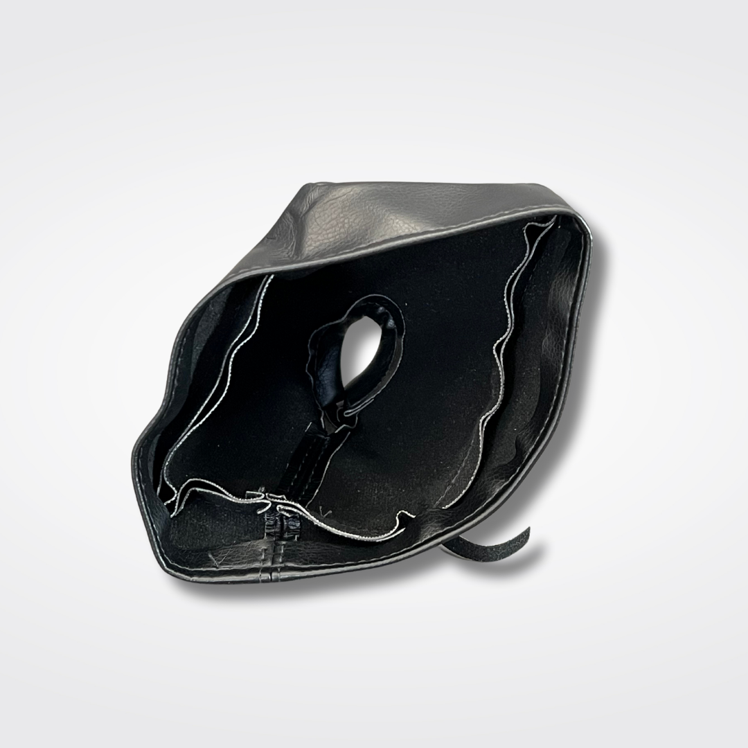 A vinyl shift boot for a KGC10 Nissan Skyline 2000GT Hakosuka produced by MSpeed