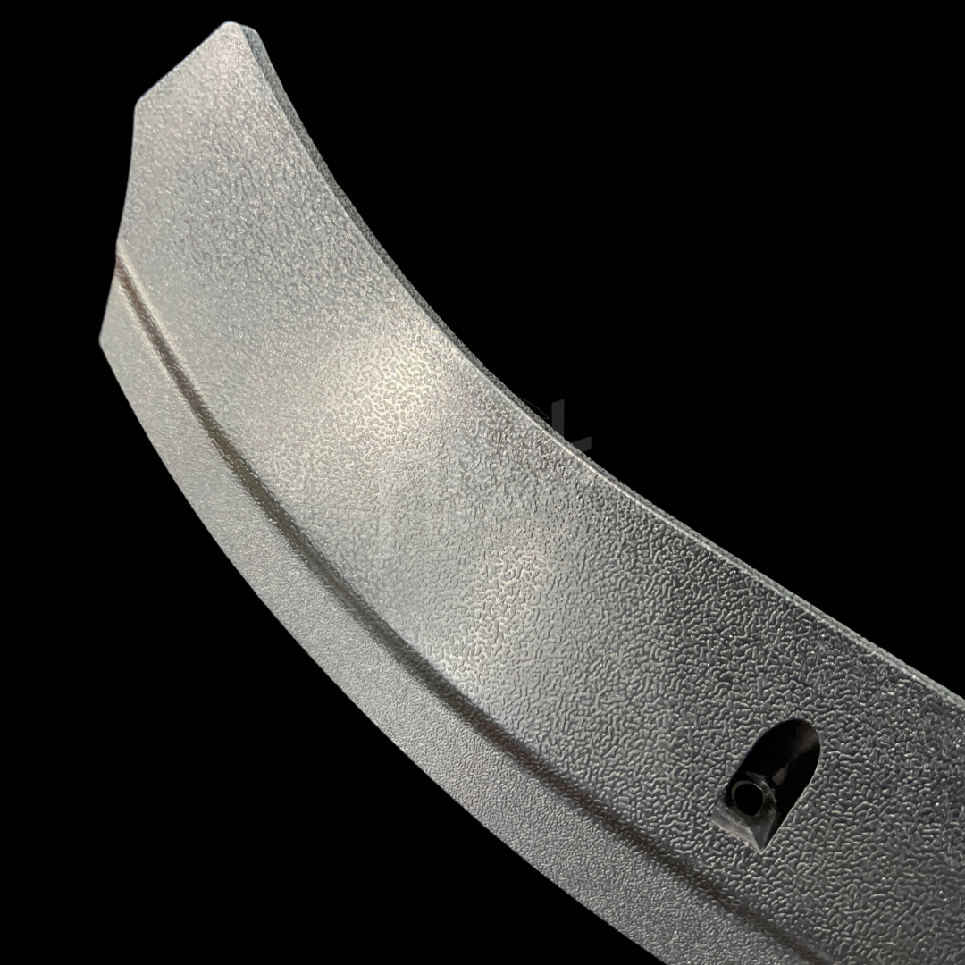 A set of two black dashboard vent covers for Nissan Hakosuka Zenki