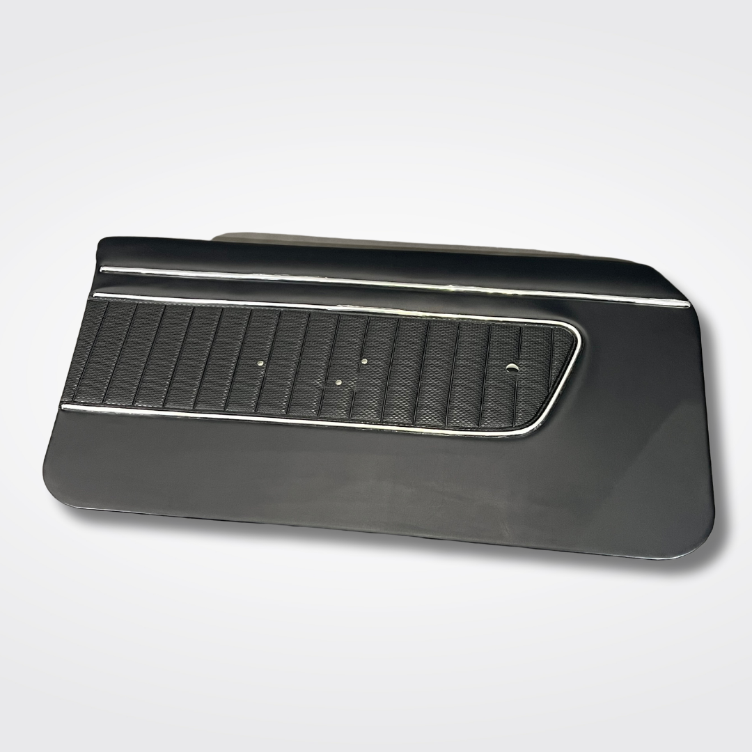 A door panel trim set for a KGC10 Nissan Skyline 2000GT Hakosuka produced by MSpeed