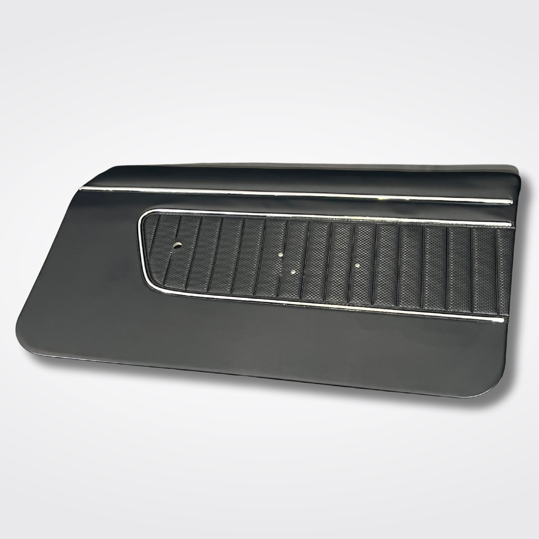 A door panel trim set for a KGC10 Nissan Skyline 2000GT Hakosuka produced by MSpeed