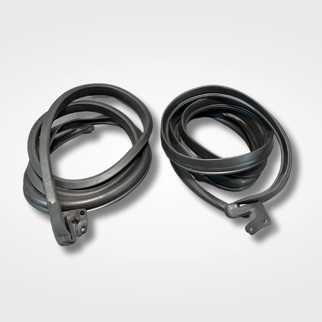 A door weatherstrip set for a KGC10 Nissan Skyline 2000GT Hakosuka produced by MSpeed