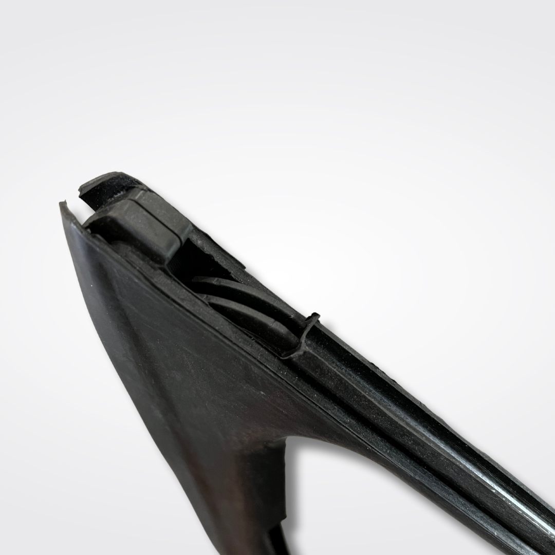 A set of triangle window vents for a GC10 Nissan Skyline 2000GT Hakosuka produced by MSpeed