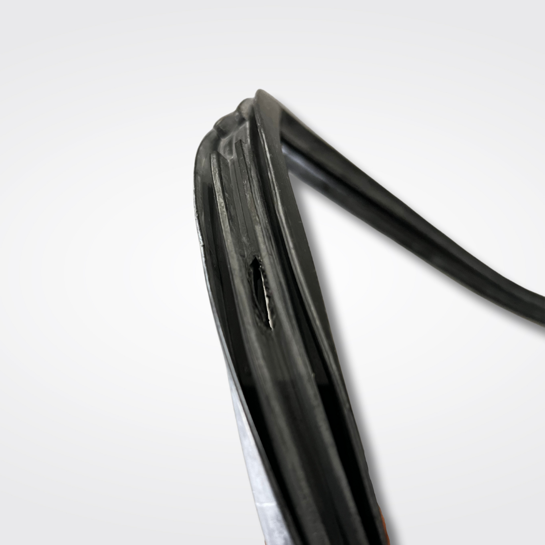 A set of door weatherstrips (body side) for a GC10 Nissan Skyline 2000GT Hakosuka produced by MSpeed