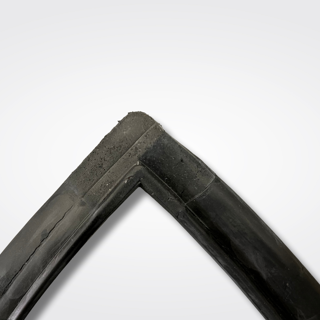 A set of door weatherstrips (body side) for a GC10 Nissan Skyline 2000GT Hakosuka produced by MSpeed
