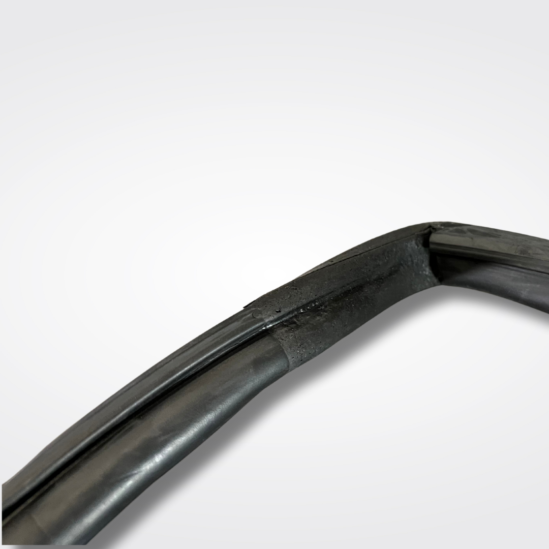 A set of door weatherstrips (body side) for a GC10 Nissan Skyline 2000GT Hakosuka produced by MSpeed