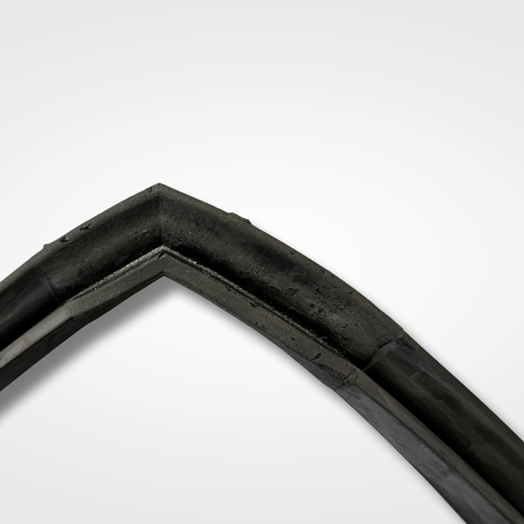 A set of door weatherstrips (body side) for a GC10 Nissan Skyline 2000GT Hakosuka produced by MSpeed