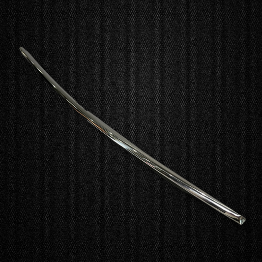 A bumper upper mustache molding for a GC10 Nissan Skyline 2000GT Hakosuka produced by MSpeed