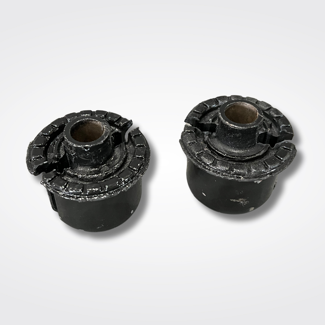 A differential carrier bushing set for a KGC10 Nissan Skyline 2000GT Hakosuka produced by MSpeed