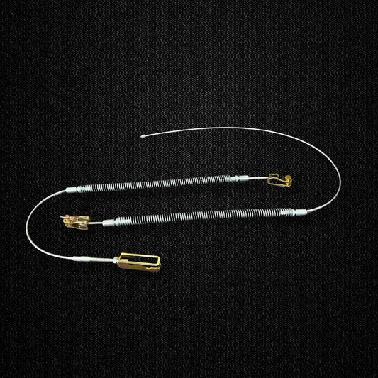 A parking brake wire for a KGC10 Nissan Skyline 2000GT Hakosuka produced by MSpeed