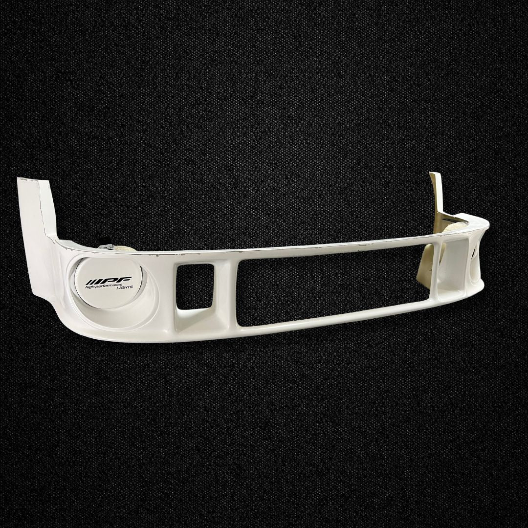A Porsche 911 Turbo (930) FRP front lower spoiler produced by Auto Garage TBK.