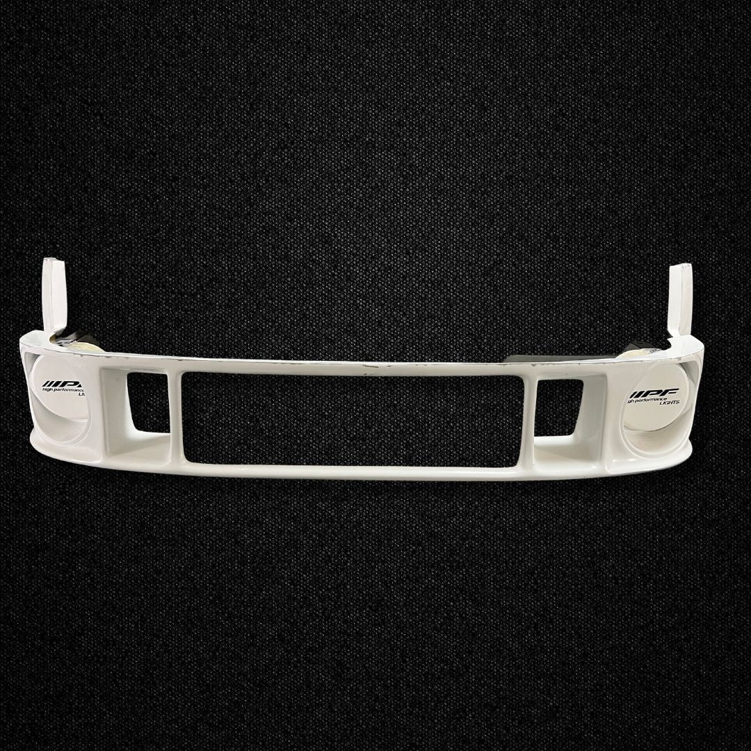 A Porsche 911 Turbo (930) FRP front lower spoiler produced by Auto Garage TBK.