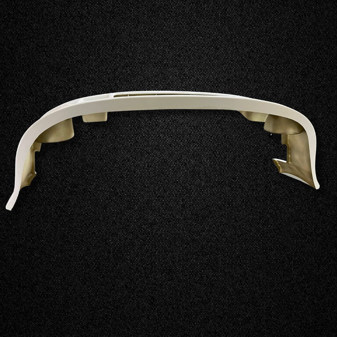 A Porsche 911 Turbo (930) FRP front lower spoiler produced by Auto Garage TBK.