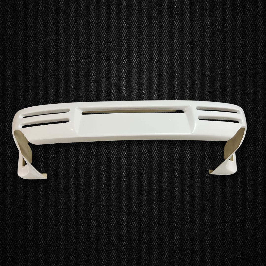 A Porsche 911 Turbo (930) FRP rear bumper produced by Auto Garage TBK.