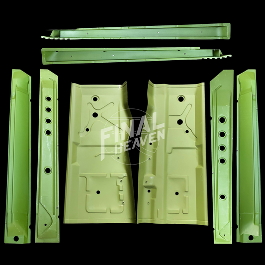 floor panels set part of the datsun 260z or datsun 280z restore base set