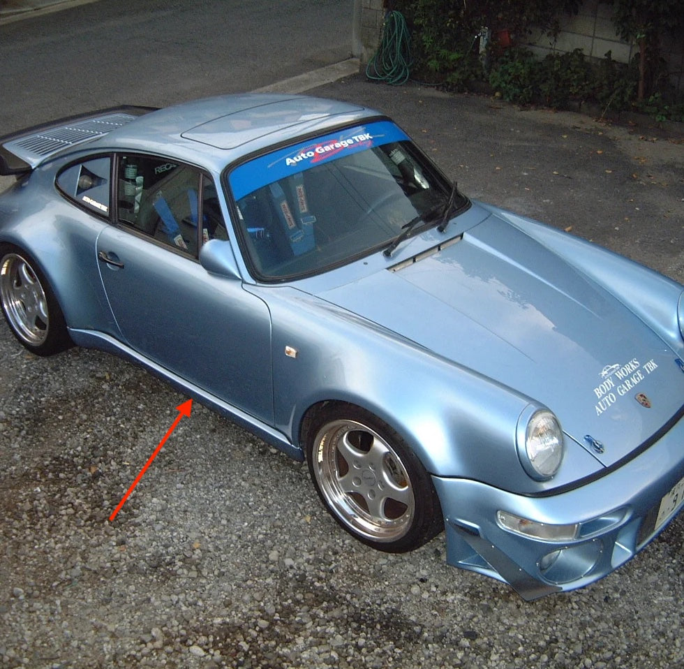 Porsche 930 FRP Side Skirts - Auto Garage TBK