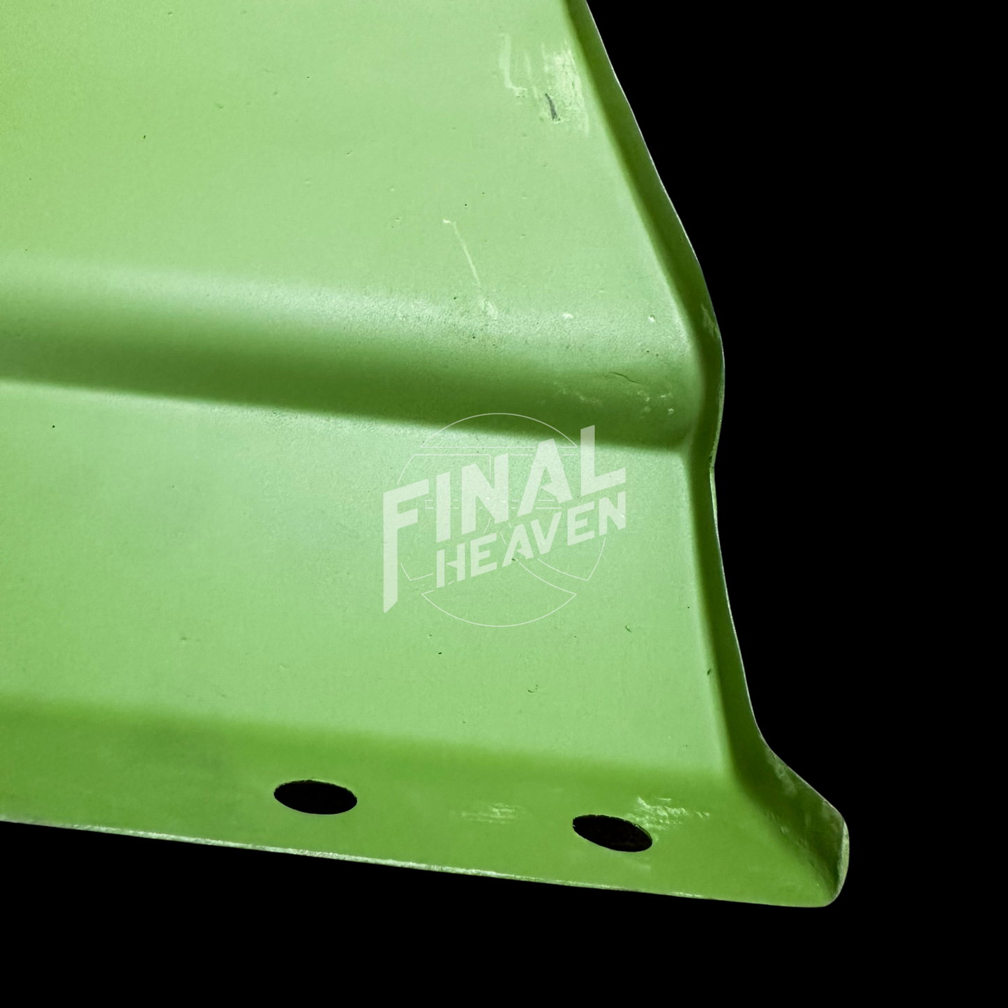 A set of 1971-1977 Toyota Celica front lower fender rust repair panels produced by KF Vintage JDM