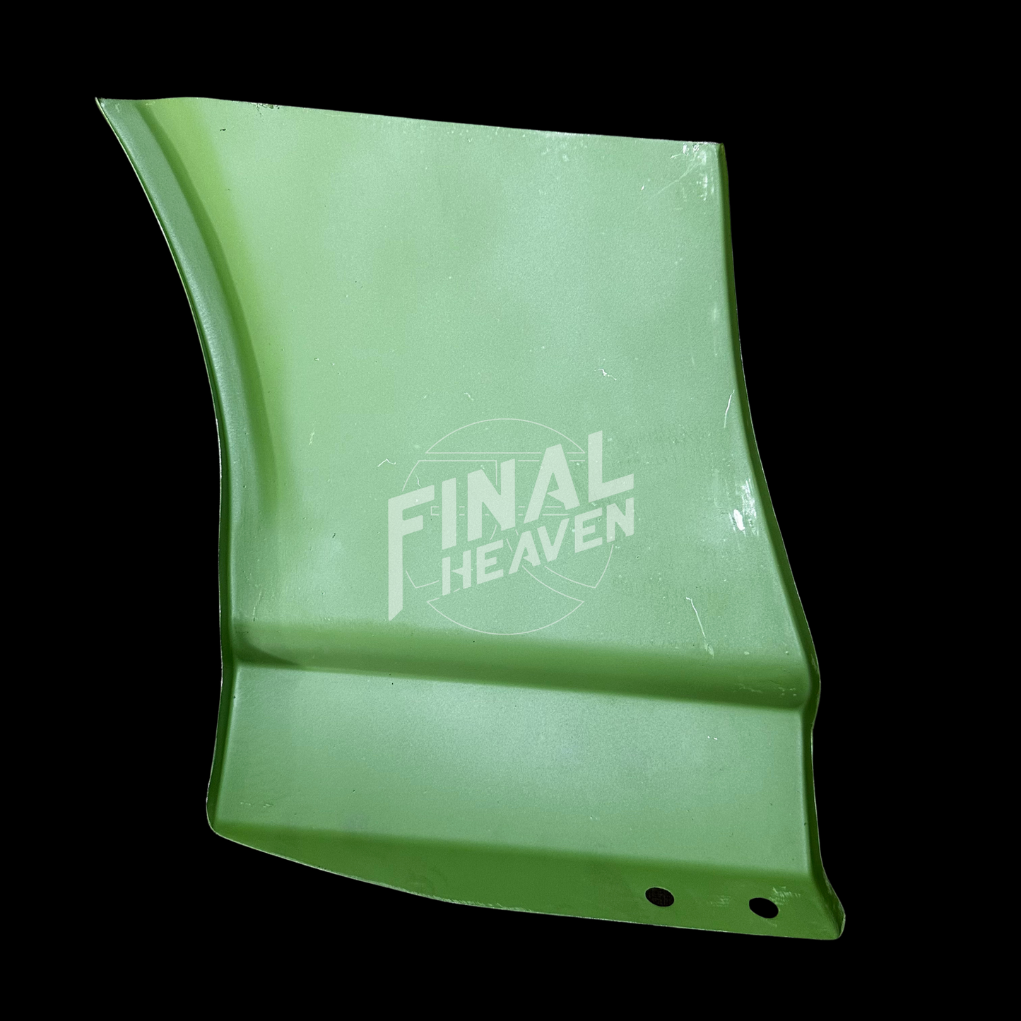 A set of 1971-1977 Toyota Celica front lower fender rust repair panels produced by KF Vintage JDM