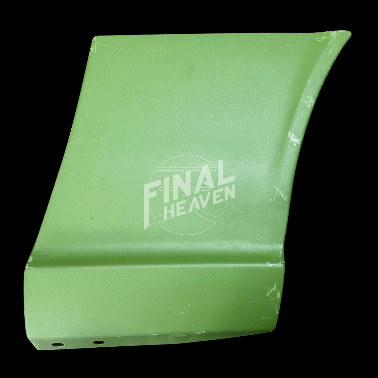 A set of 1971-1977 Toyota Celica front lower fender rust repair panels produced by KF Vintage JDM