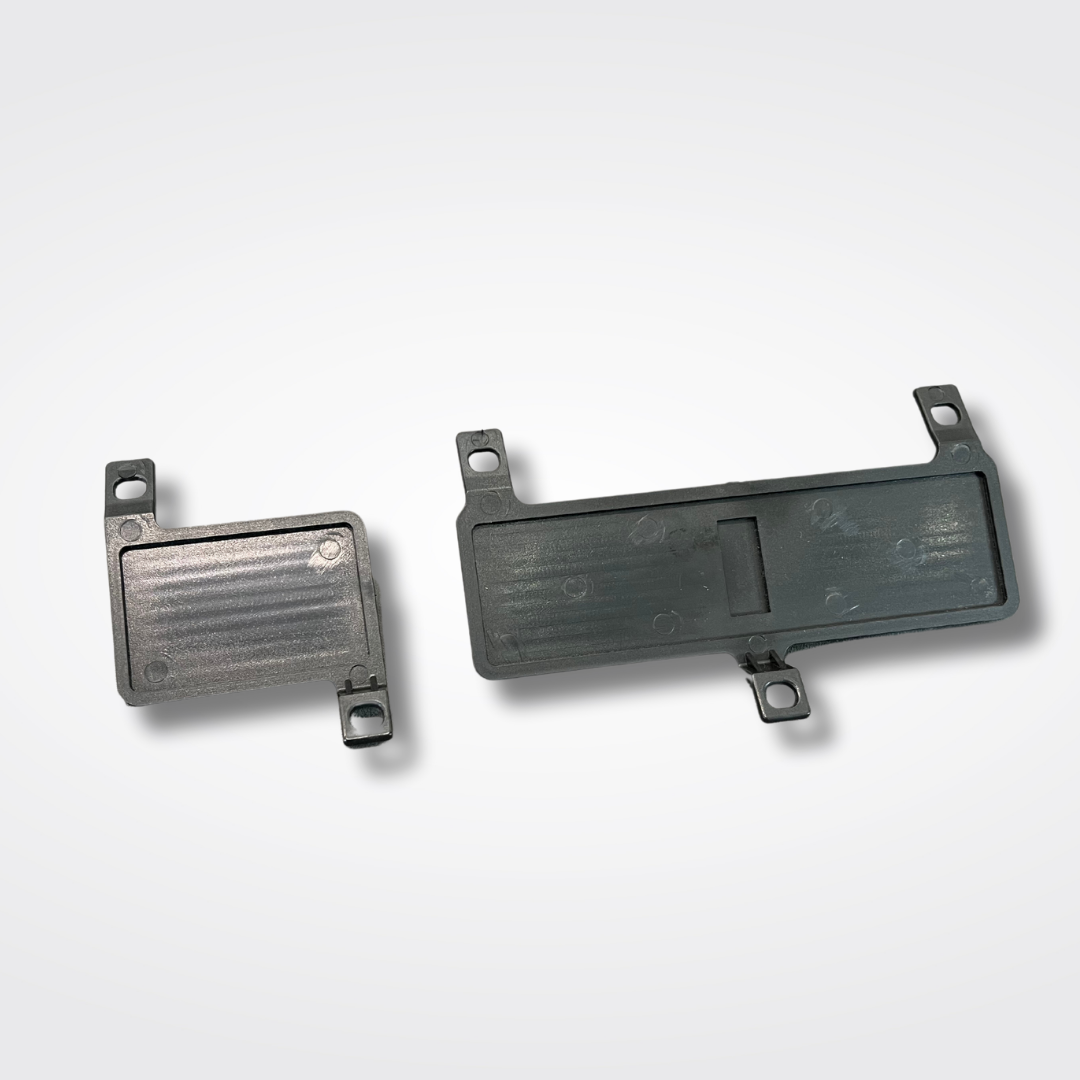 A radio and clock delete panel set for an early GC10 Nissan Skyline 2000GT Hakosuka produced by MSpeed