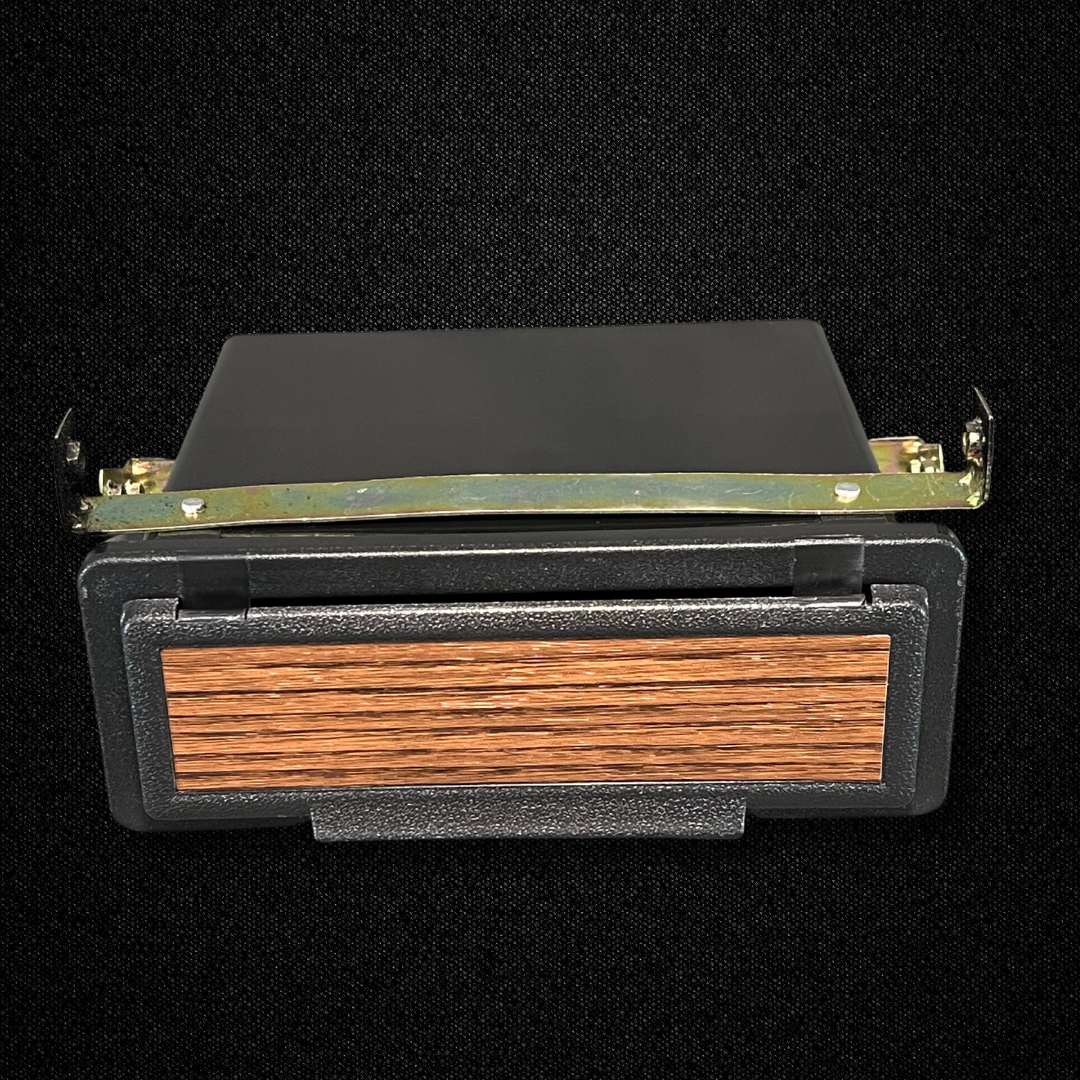 A center console box for a late KGC10 Nissan Skyline 2000GT Hakosuka produced by MSpeed