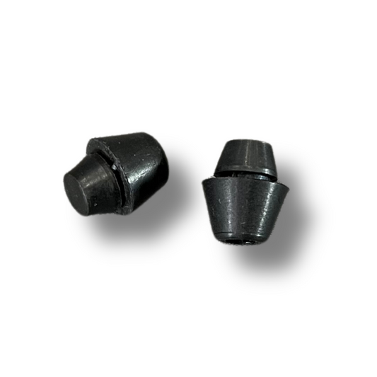 A set of door bump stop rubbers for a KGC10 Nissan Skyline 2000GT Hakosuka produced by MSpeed