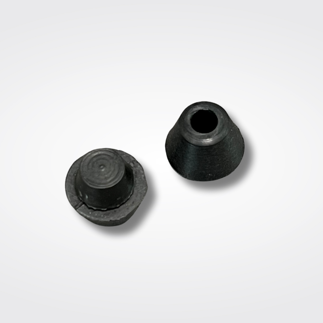 A set of door bump stop rubbers for a KGC10 Nissan Skyline 2000GT Hakosuka produced by MSpeed