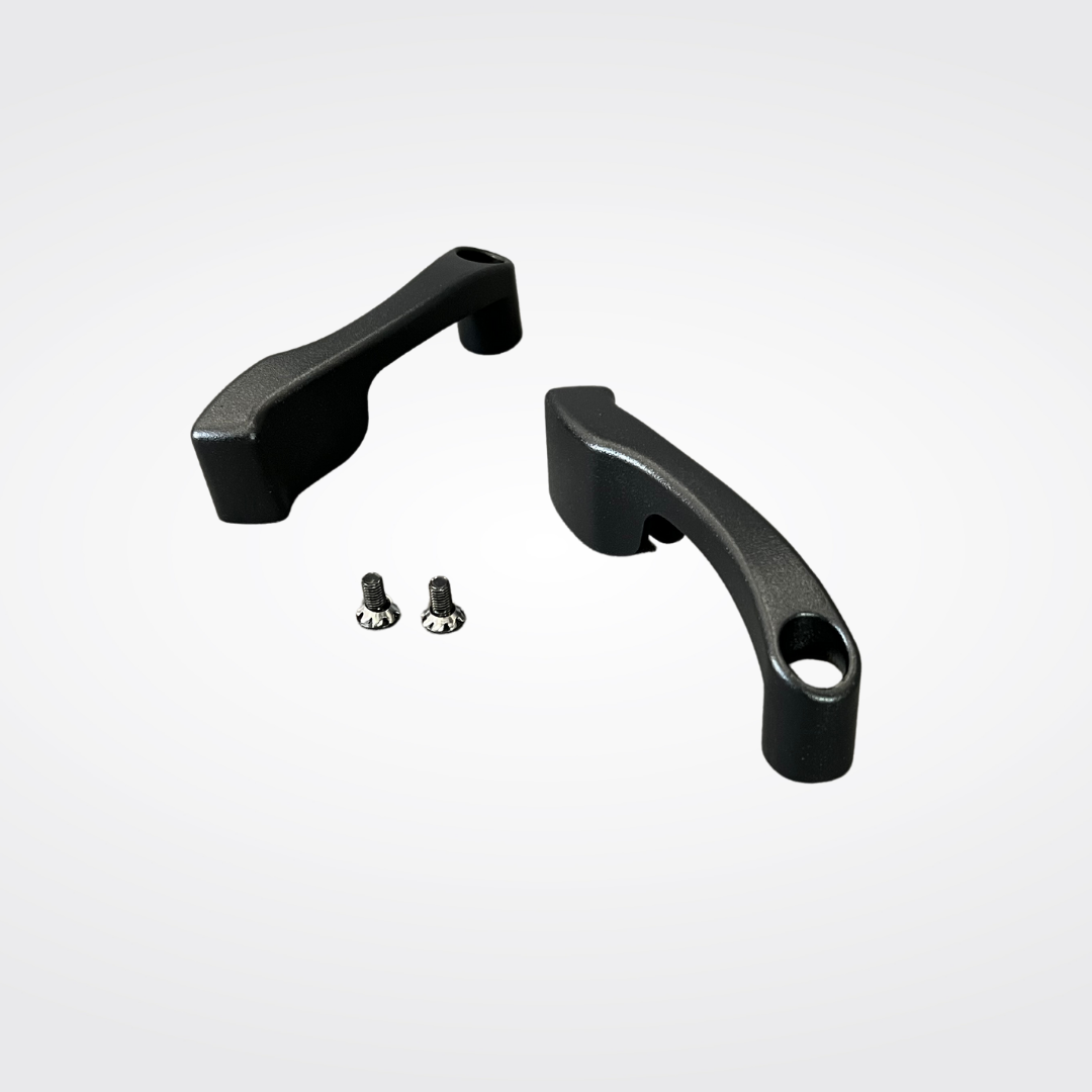 A set of inner door handles for a KGC10 Nissan Skyline 2000GT Hakosuka produced by MSpeed