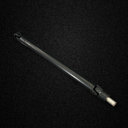 A propeller shaft for a KGC10 Nissan Skyline 2000GT Hakosuka produced by MSpeed