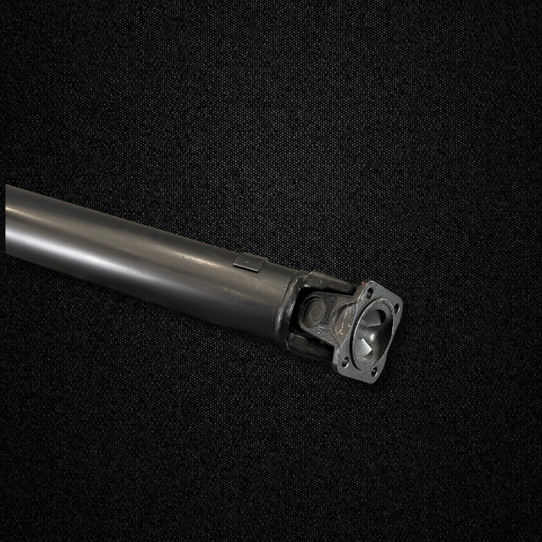 A propeller shaft for a KGC10 Nissan Skyline 2000GT Hakosuka produced by MSpeed