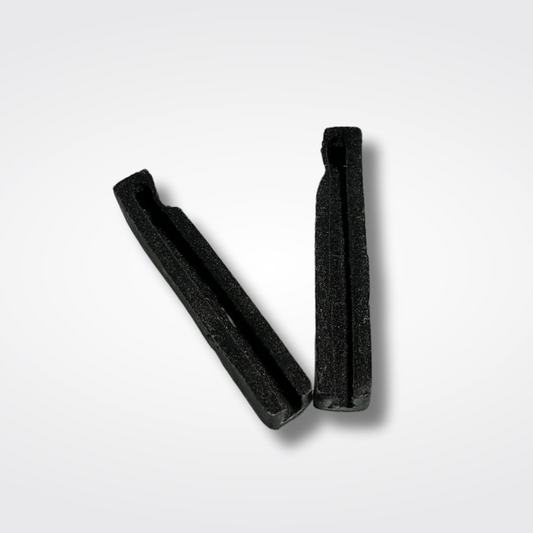 A set of window anti vibration seals for a KGC10 Nissan Skyline 2000GT Hakosuka produced by MSpeed