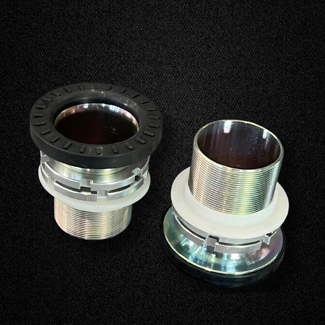 A set of rear adjustable suspension for a KGC10 Nissan Skyline 2000GT Hakosuka produced by MSpeed
