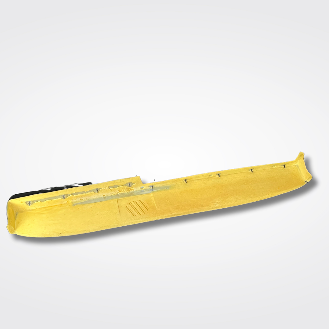 A dashboard pad for a late KGC110 Nissan Skyline Kenmeri produced by MSpeed