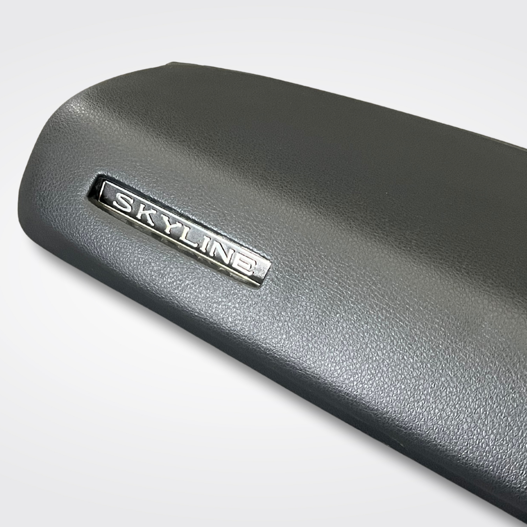 A dashboard pad for a late KGC110 Nissan Skyline Kenmeri produced by MSpeed